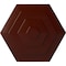 Ekena Millwork Woodruff Ceiling Medallion, Hand-Painted Brushed Mahogany, 23 1/4"OD x 7/8"P CM23WFBMF - alternate 1